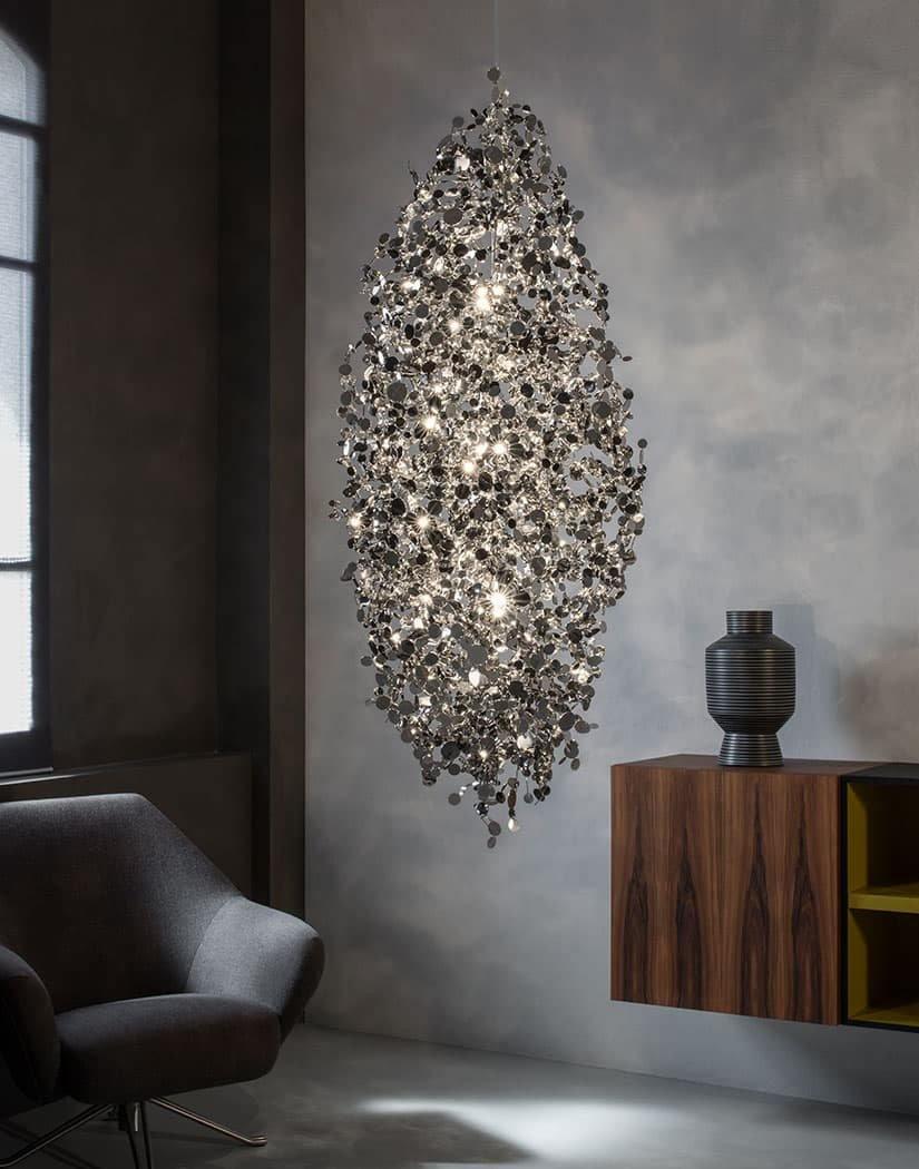 Lustra Pendant Lamp lic Disc Cloud - Letslighting