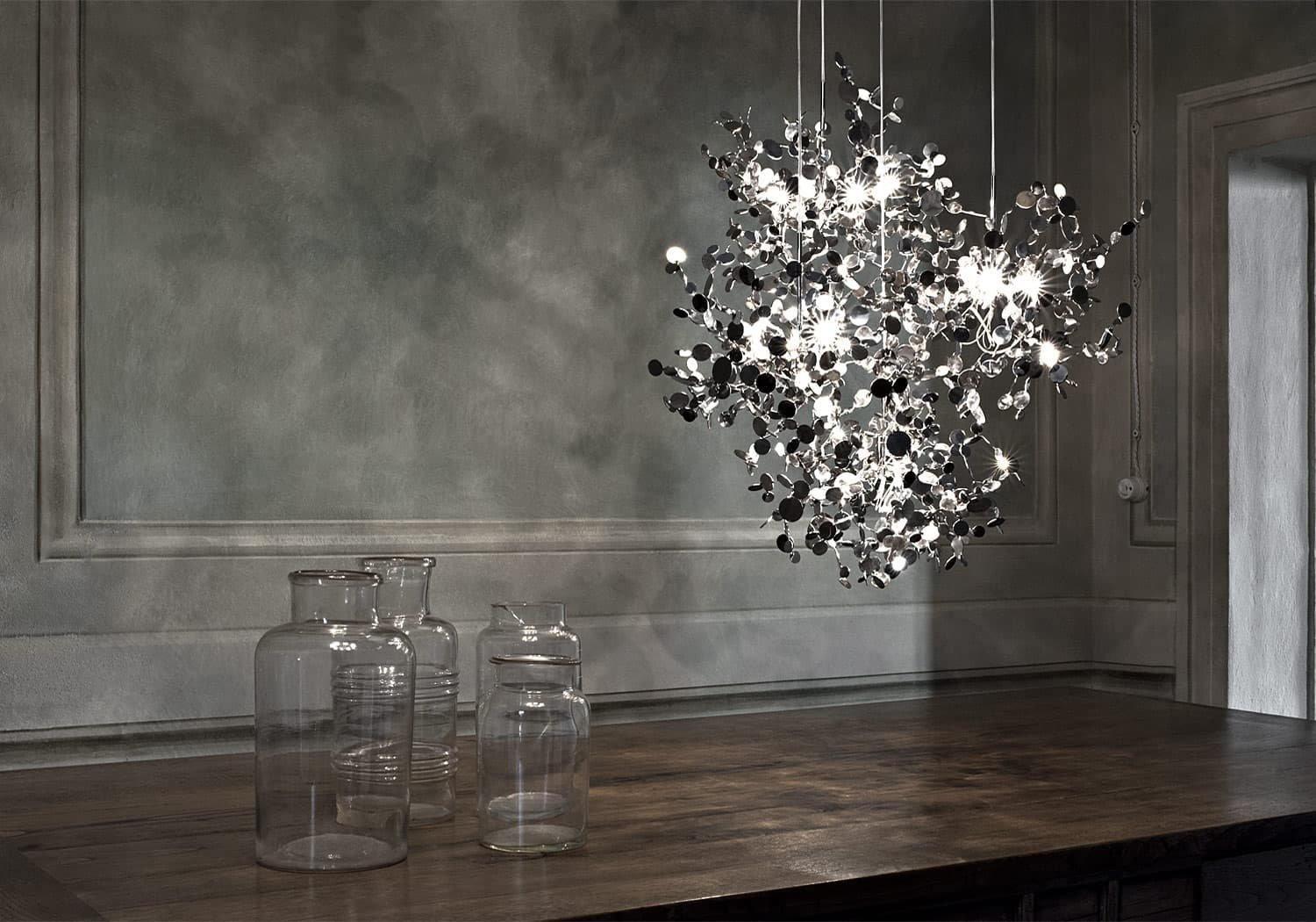 Lustra Pendant Lamp lic Disc Cloud - Letslighting