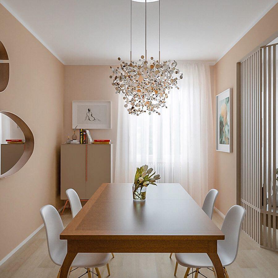 Lustra Pendant Lamp lic Disc Cloud - Letslighting