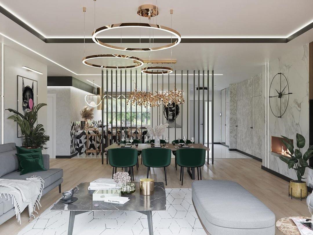 Lustra Pendant Lamp lic Disc Cloud - Letslighting