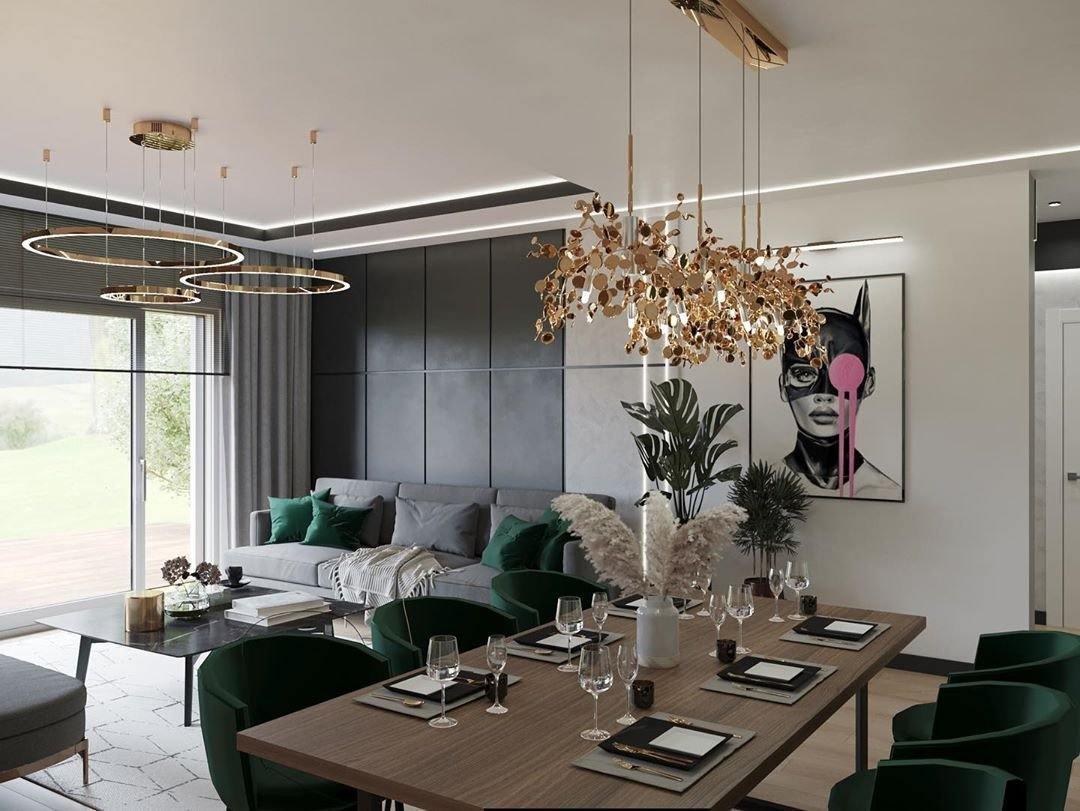 Lustra Pendant Lamp lic Disc Cloud - Letslighting