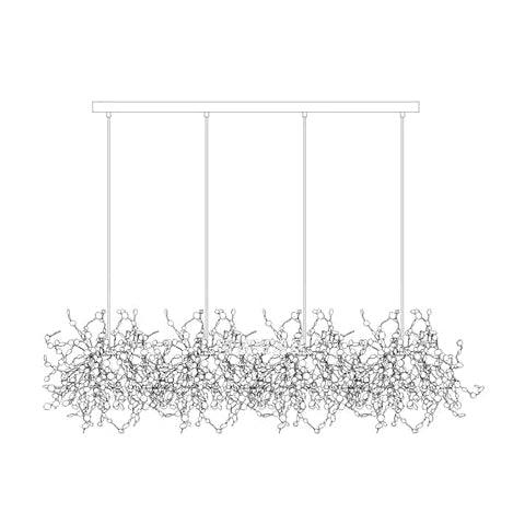 Lustra Pendant Lamp lic Disc Cloud - Letslighting