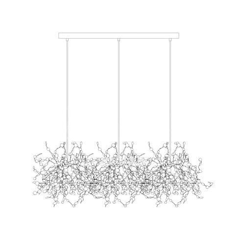 Lustra Pendant Lamp lic Disc Cloud - Letslighting