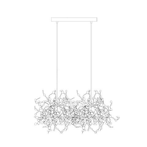 Lustra Pendant Lamp lic Disc Cloud - Letslighting