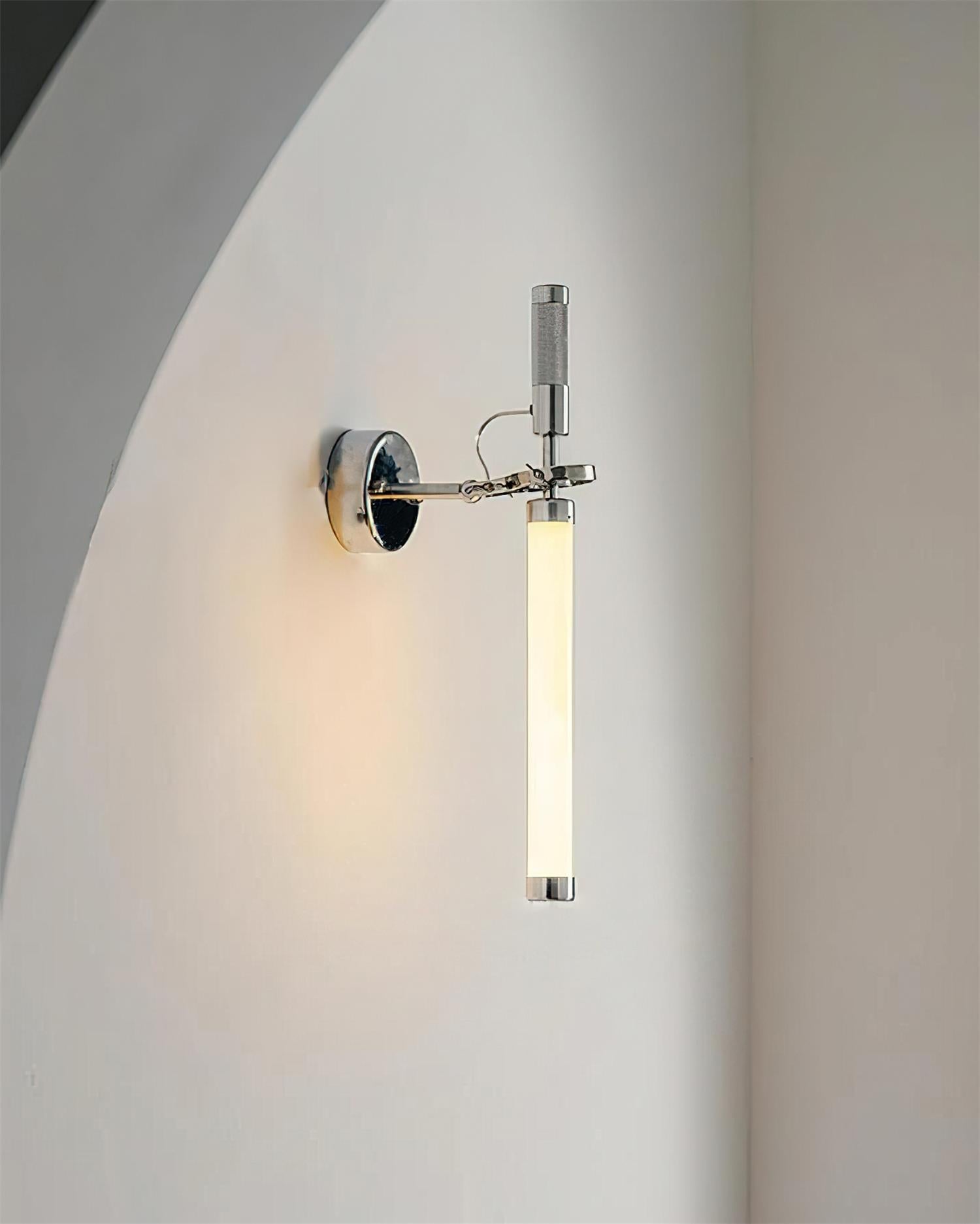 Ariane Wall Lamp Cylinder Frosted Ambient - Letslighting