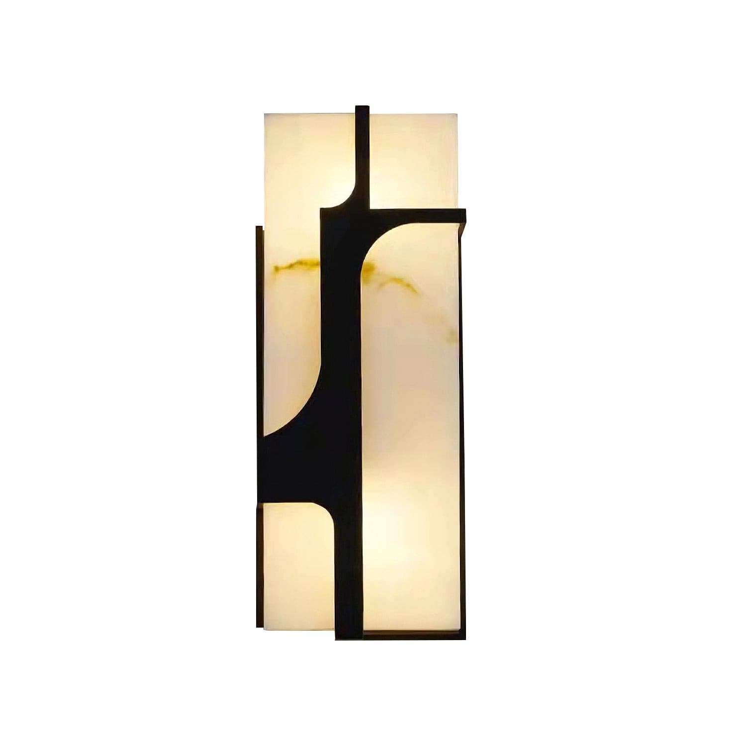 Ariel Wall Lamp Alabaster & Brass Elegance - Letslighting