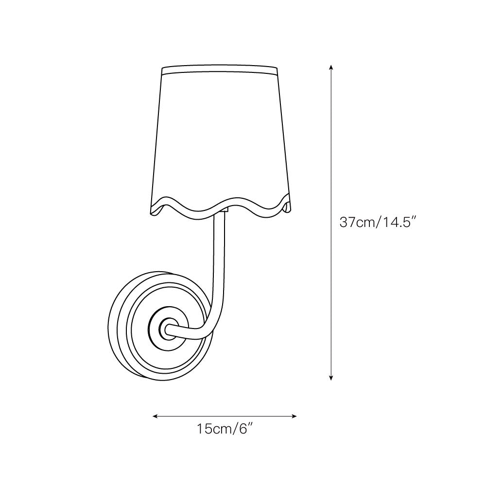 Sifuvyo Modern Minimalist Fabric Wall Lamp - Letslighting