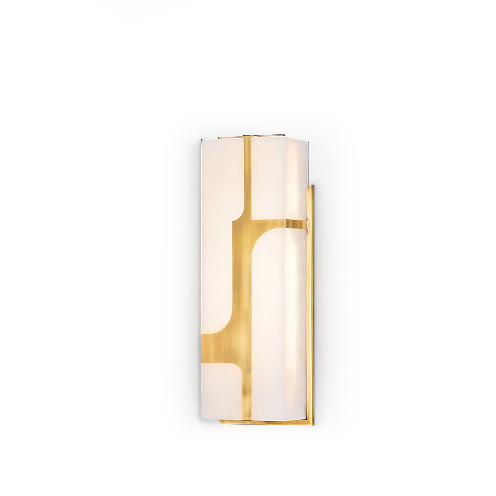 Ariel Wall Lamp Alabaster & Brass Elegance - Letslighting