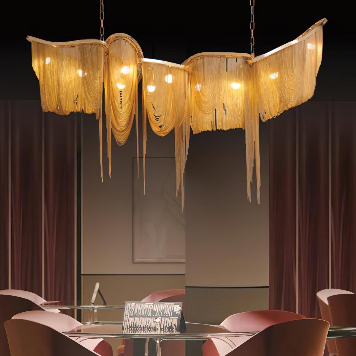 Ark Tassel Chandelier - Blowlighting