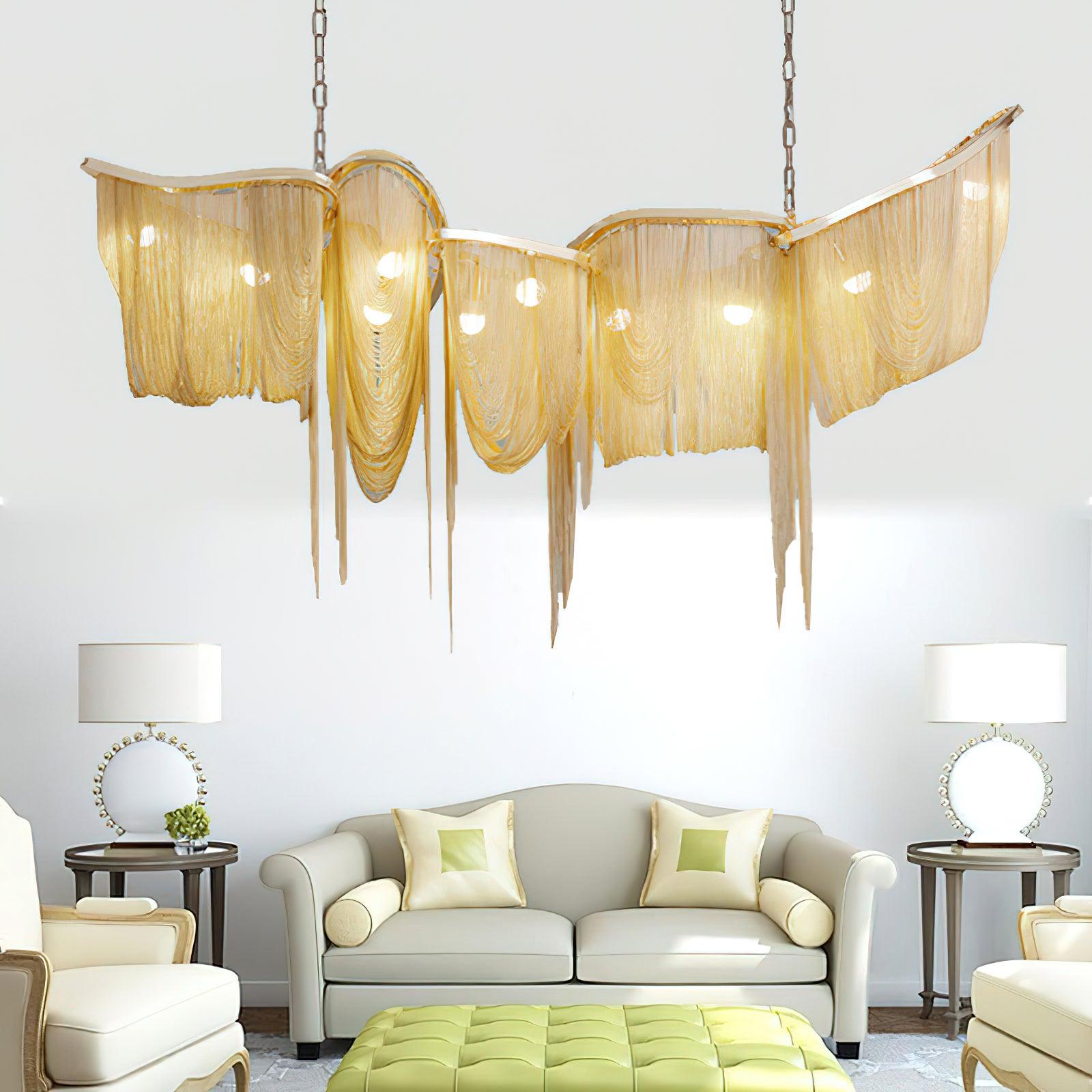 Ark Tassel Chandelier - Blowlighting
