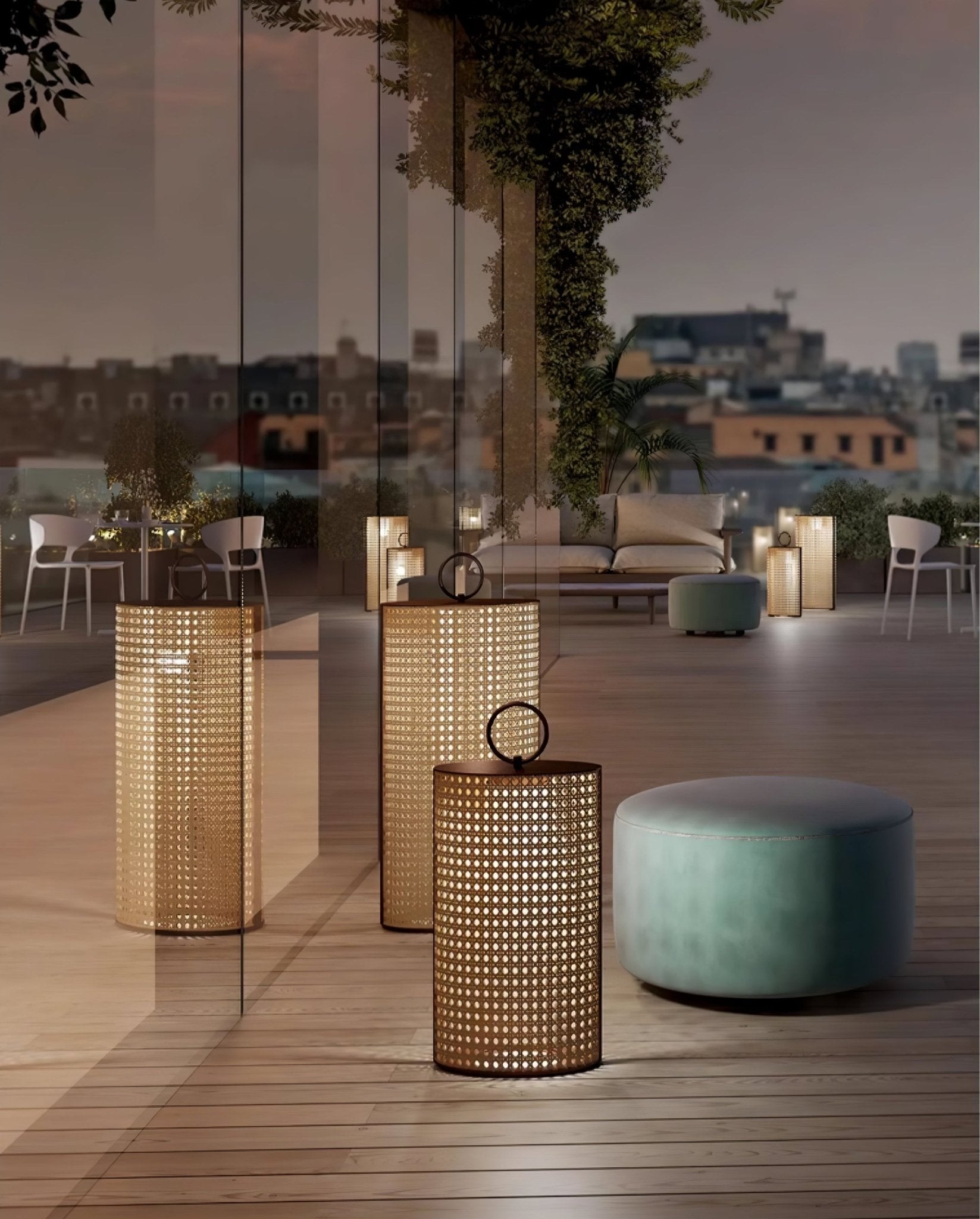 Arlette Solar Outdoor Lantern Lamp - Letslighting