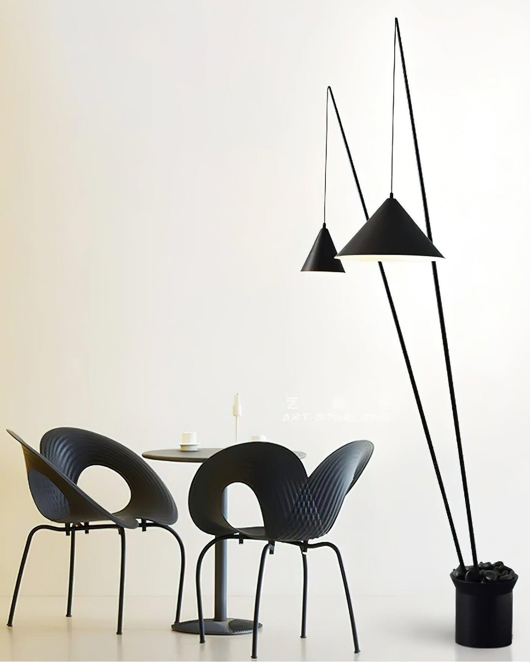 Canorara Multi-Arm Black Floor Lamp - Letslighting
