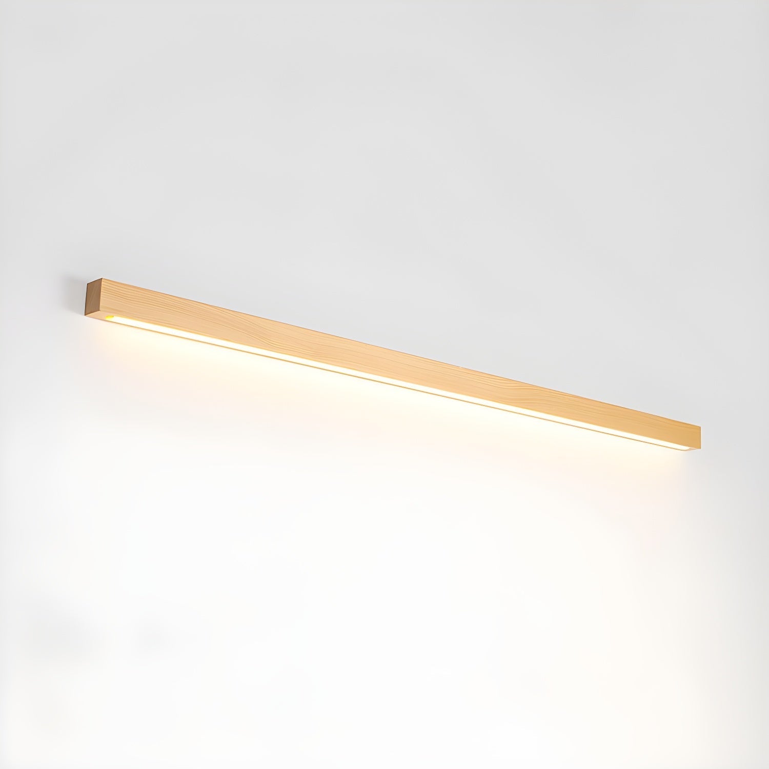 Lustra Wall Light Wood Linear Minimalist LED - Letslighting