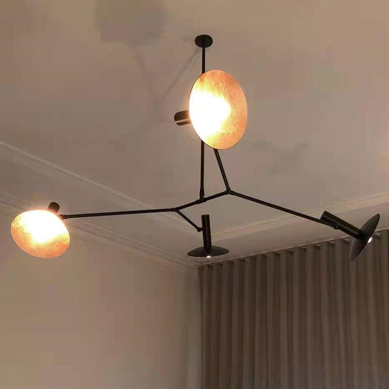 Tinduvyo Modern Minimalist Metal Glass Chandelier - Letslighting
