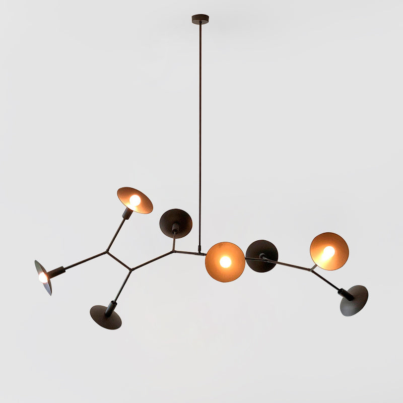 Tinduvyo Modern Minimalist Metal Glass Chandelier - Letslighting