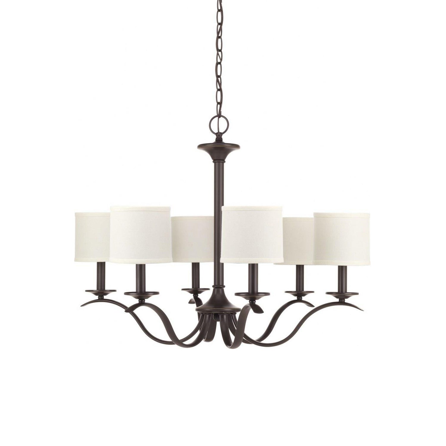 Vatnuvys Traditional Premium Brass Fabric Chandelier - Letslighting