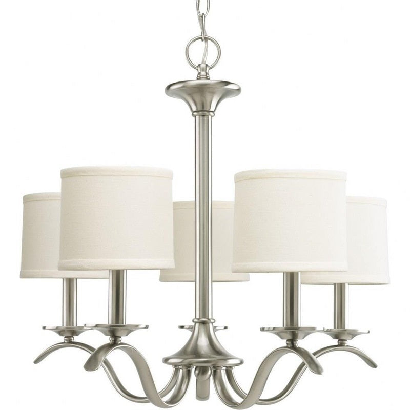 Vatnuvys Traditional Premium Brass Fabric Chandelier - Letslighting