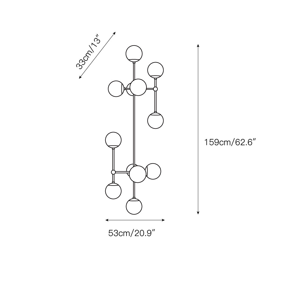 Ulfuvyo Modern Minimalist Glass Wall Lamp - Letslighting