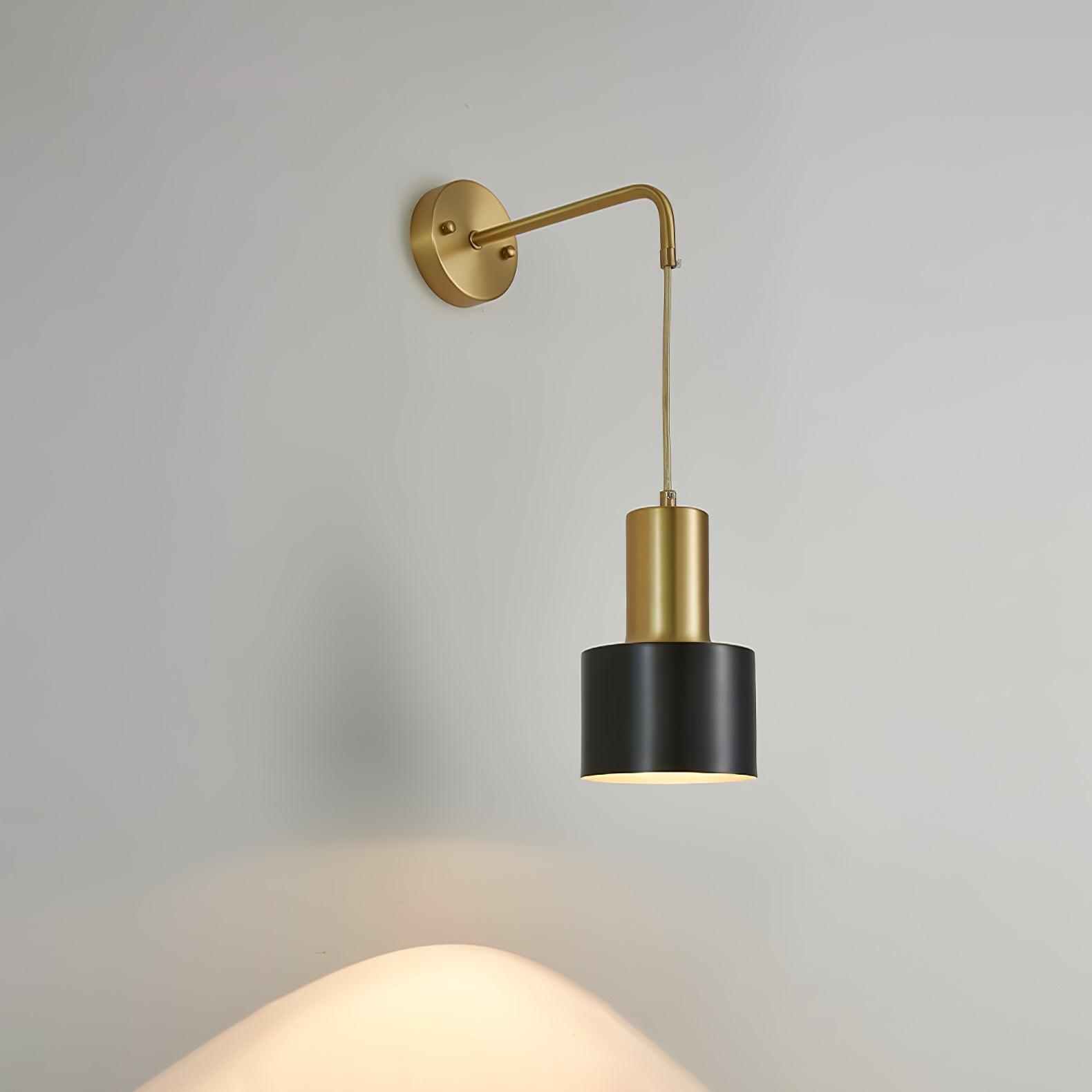Alvina Modern Minimalist Brass Wall Light - Letslighting