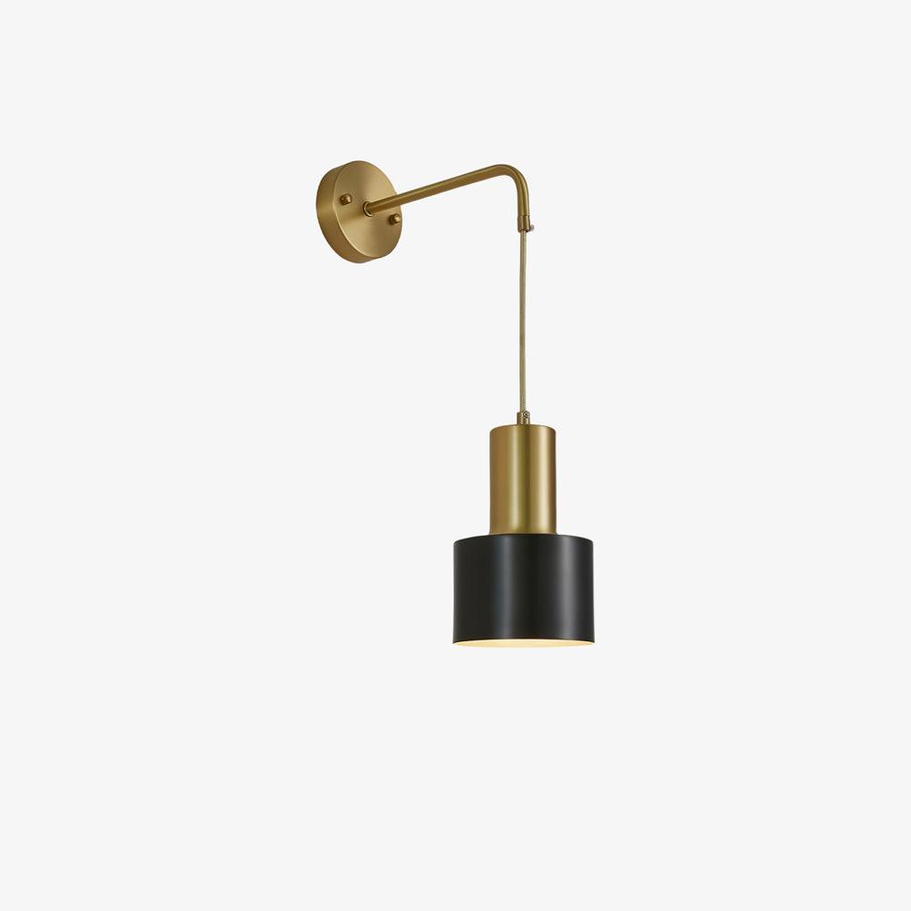 Alvina Modern Minimalist Brass Wall Light - Letslighting