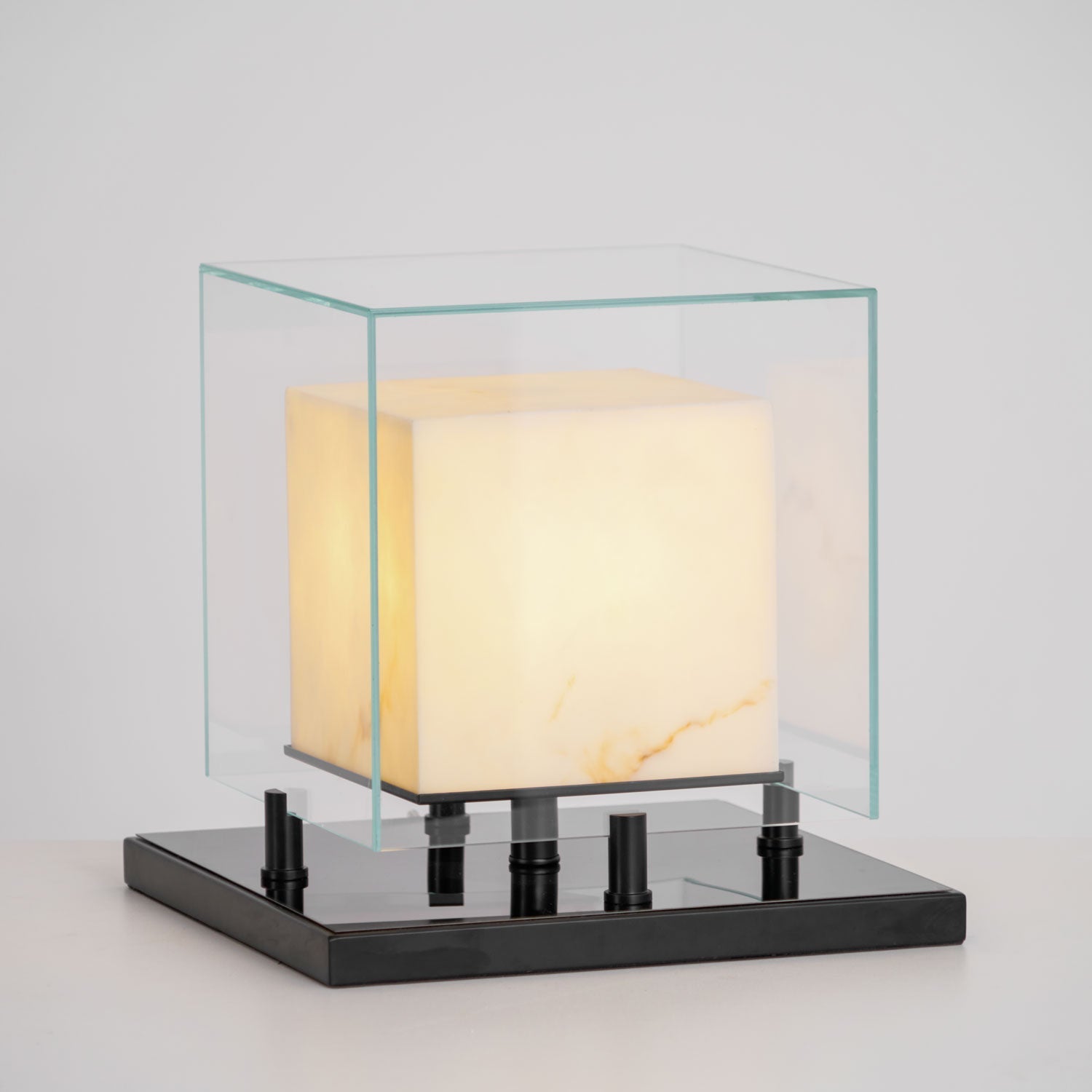 Cubo Alabaster Table Lamp