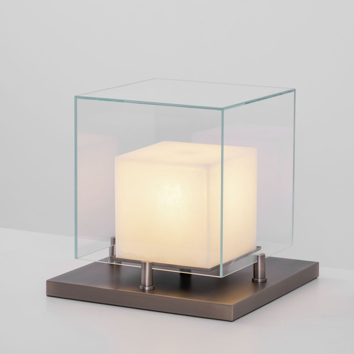 Cubo Alabaster Table Lamp