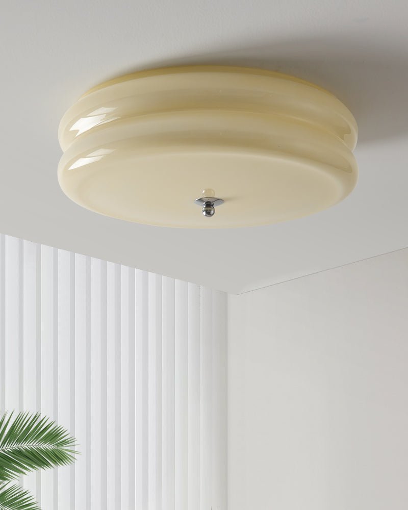 Lustra Ceiling Light Art Deco Vintage Glass - Letslighting