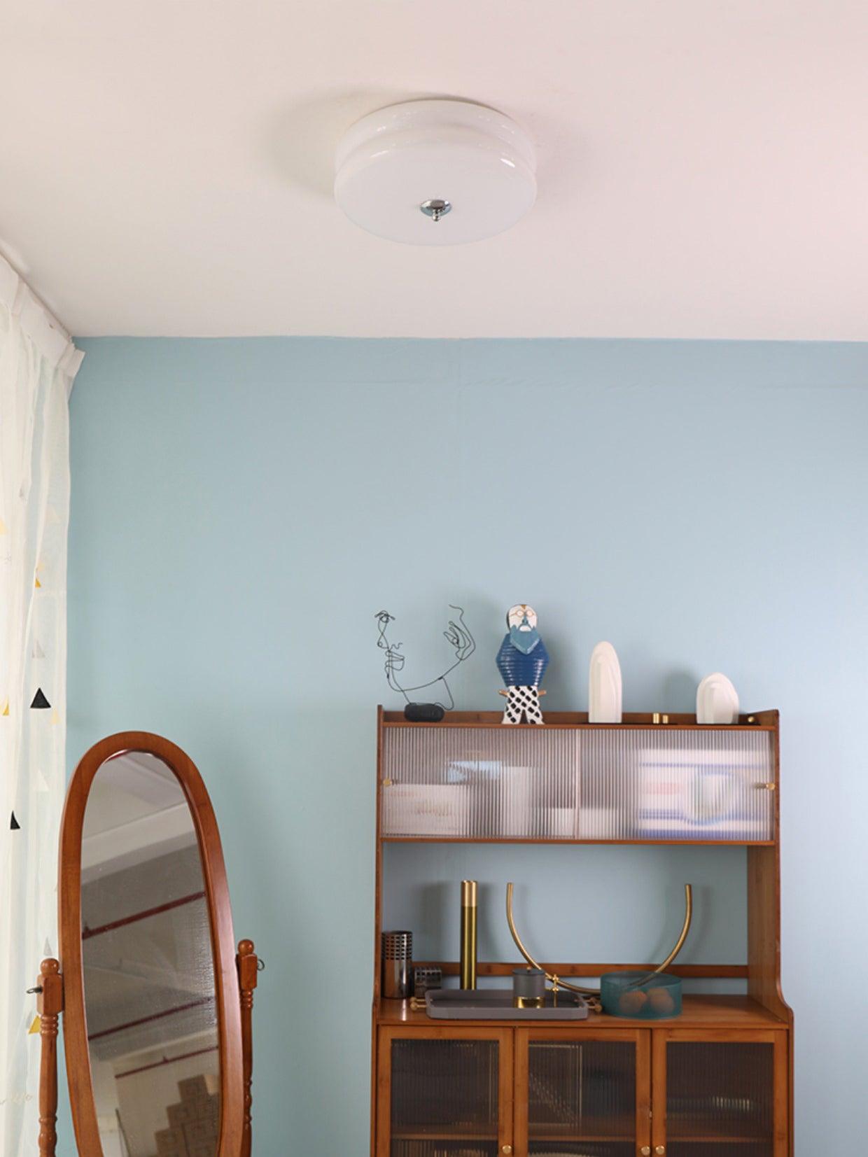 Lustra Ceiling Light Art Deco Vintage Glass - Letslighting