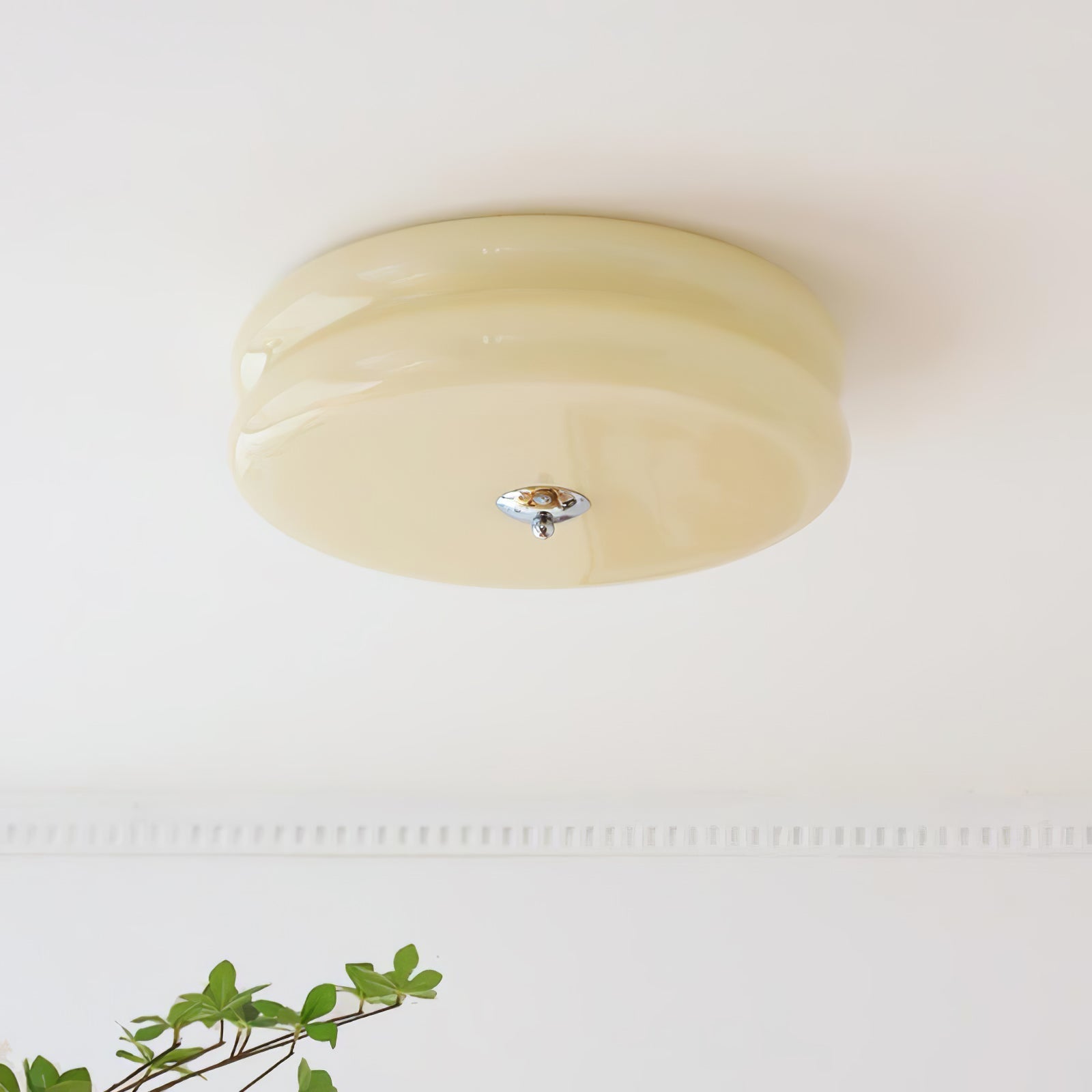 Lustra Ceiling Light Art Deco Vintage Glass - Letslighting