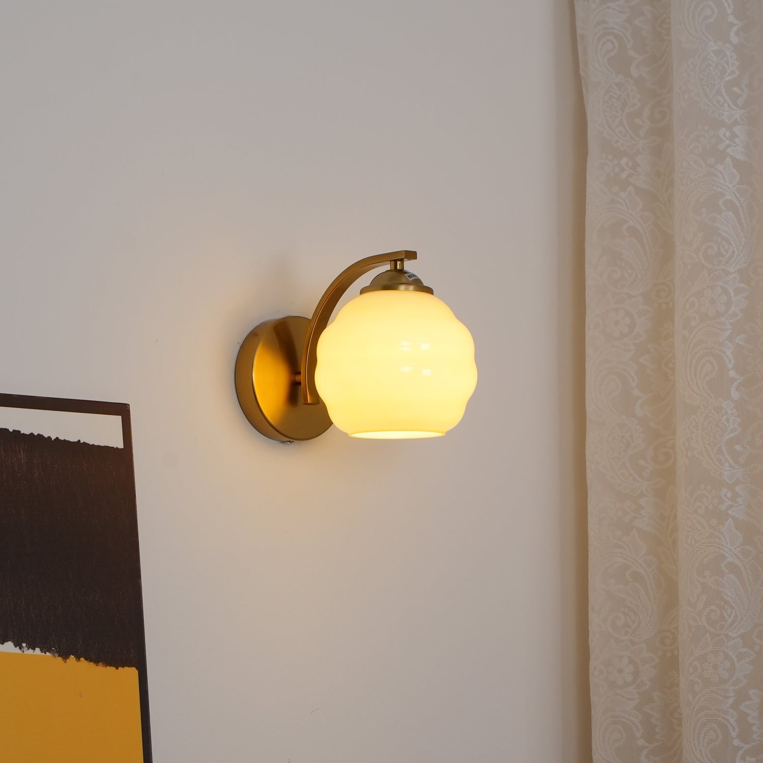 Lustra Wall Lamp Art Deco Vintage Glass - Letslighting