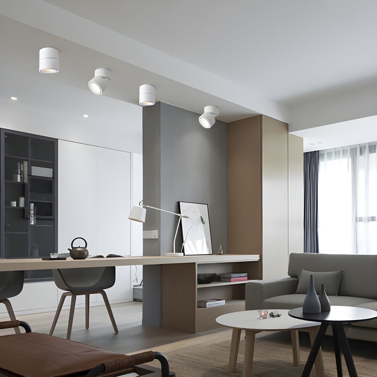 Evsolia Modern Minimalist Surface Downlight Ceiling lamp - Letslighting