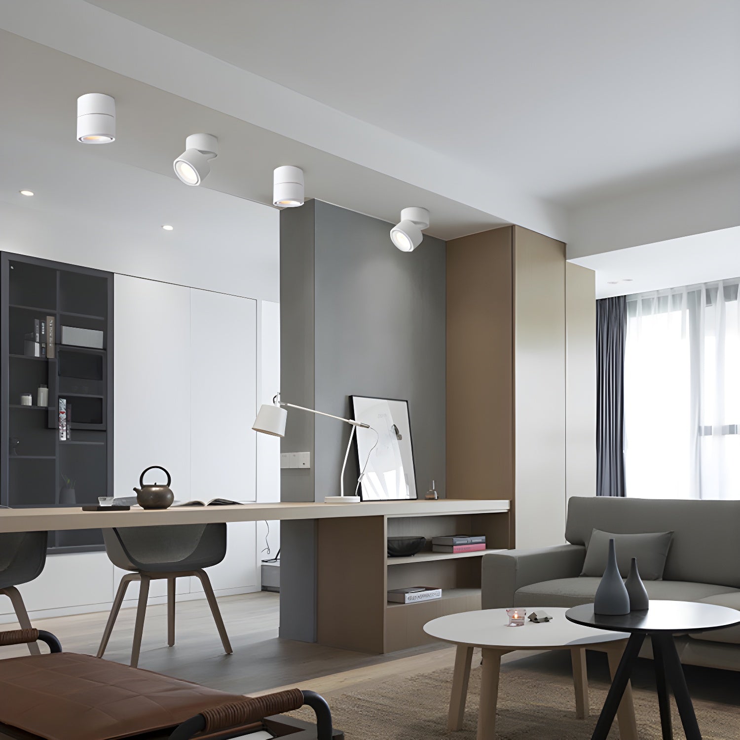 Evsolia Modern Minimalist Surface Downlight Ceiling lamp - Letslighting