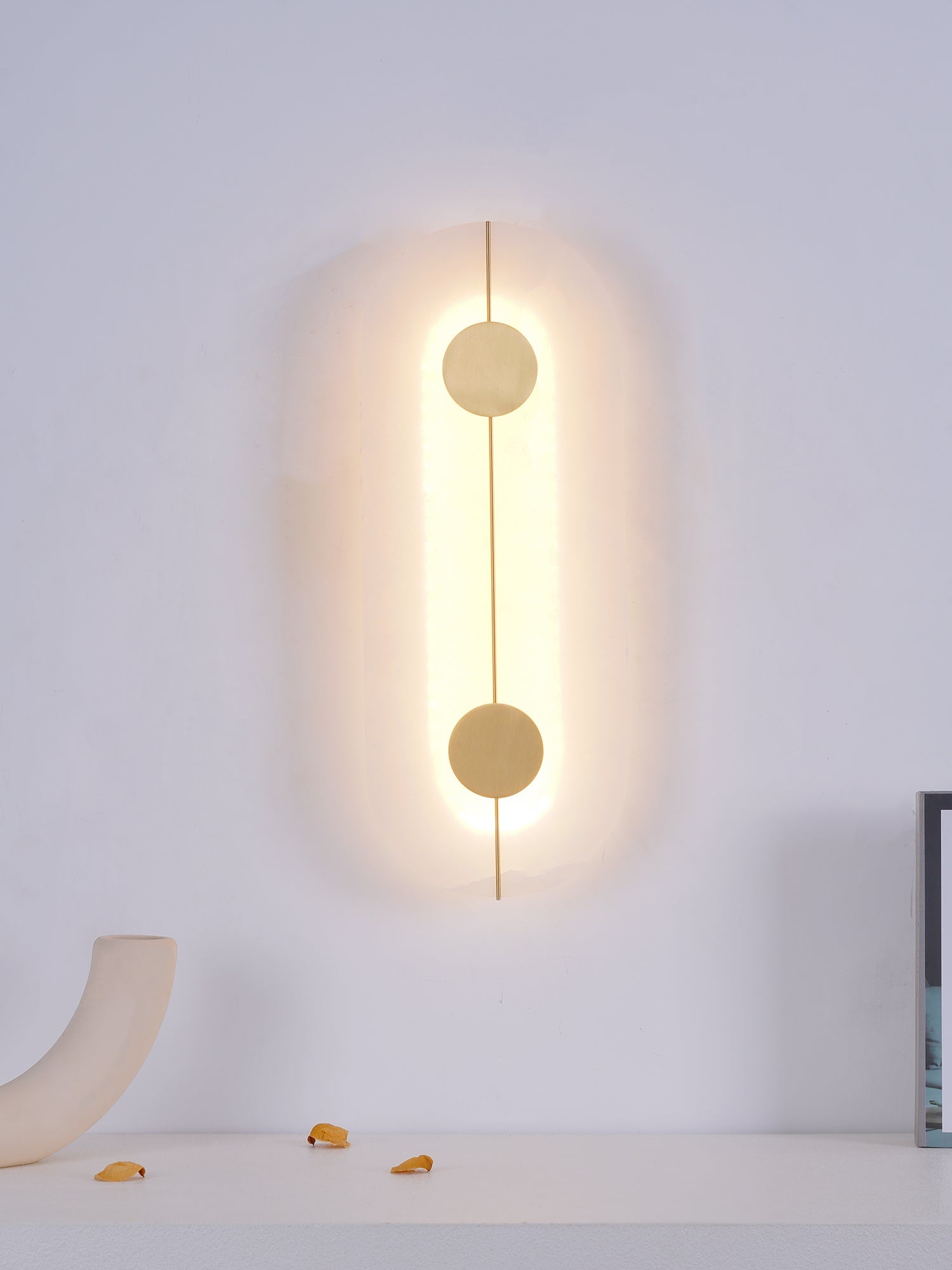 Artistic Wall Lamp Dolomite Copper Retro Flair - Letslighting