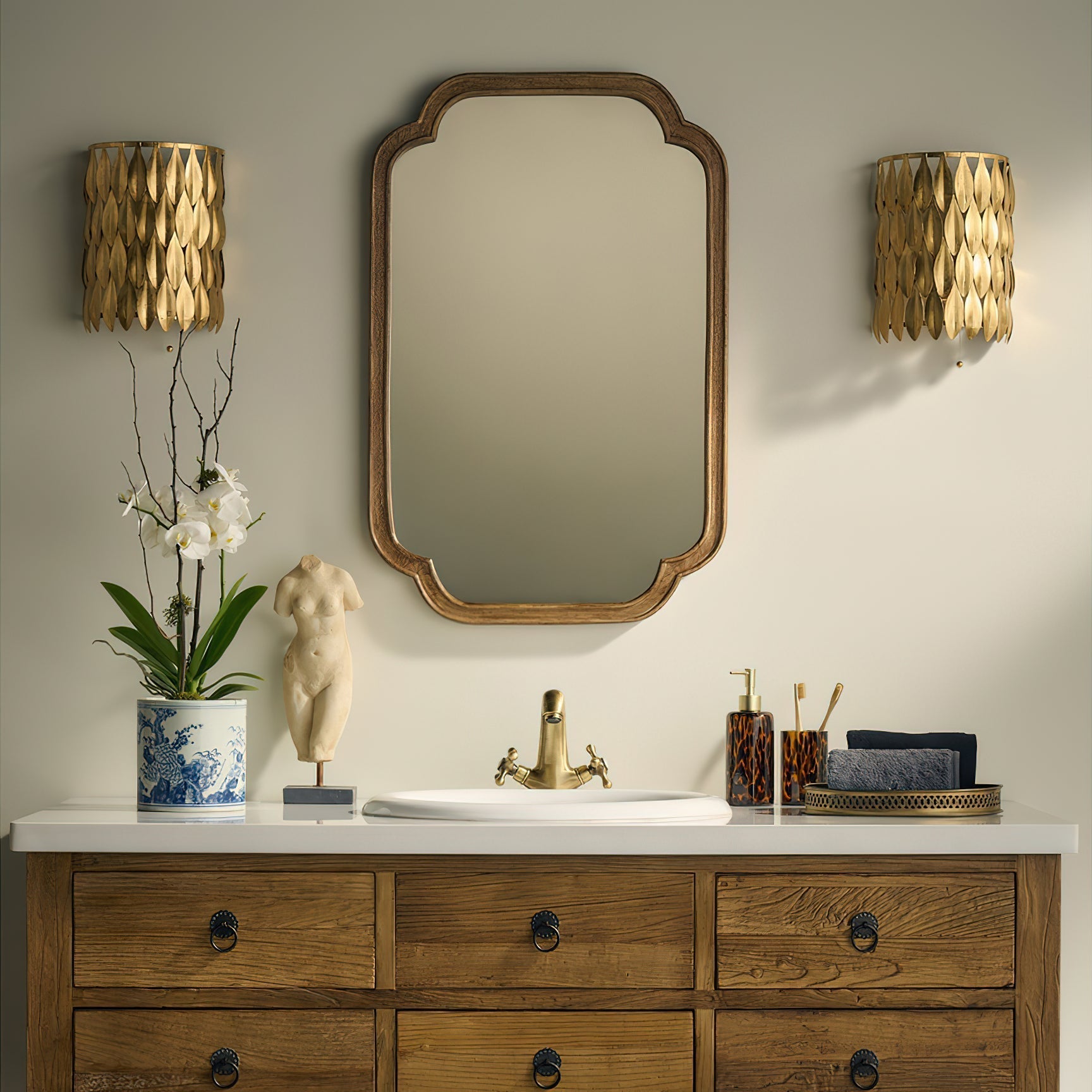 Antique Gold Wall Lamp - Letslighting