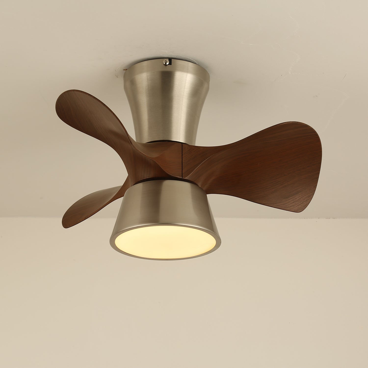 Kylen Modern Wood Ceiling Fan Light - Letslighting