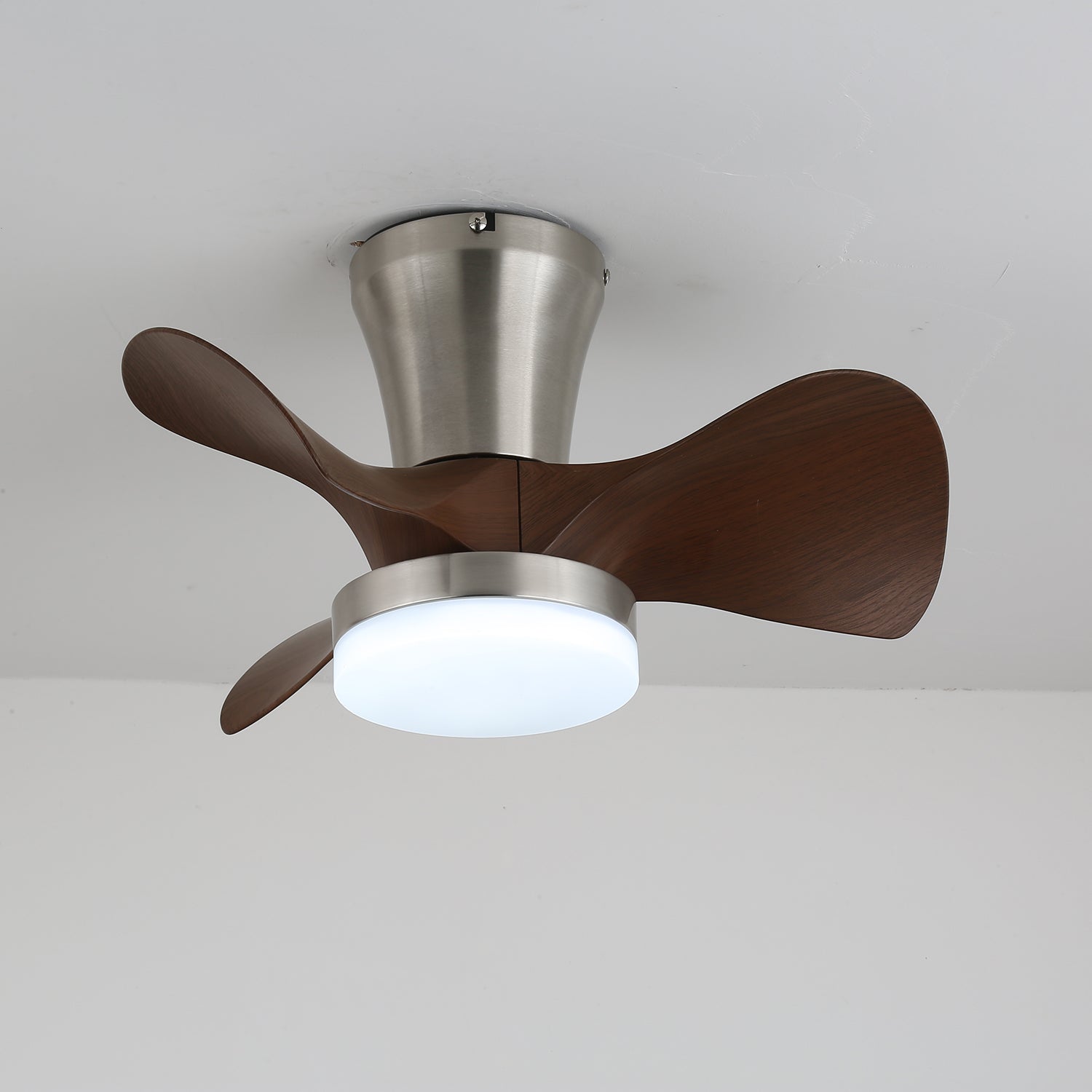 Kylen Modern Wood Ceiling Fan Light - Letslighting