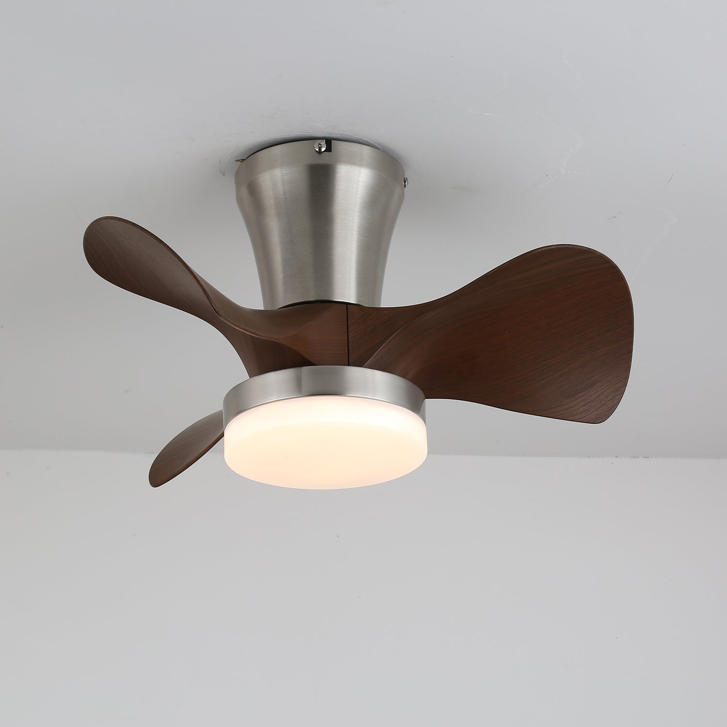 Kylen Modern Wood Ceiling Fan Light - Letslighting