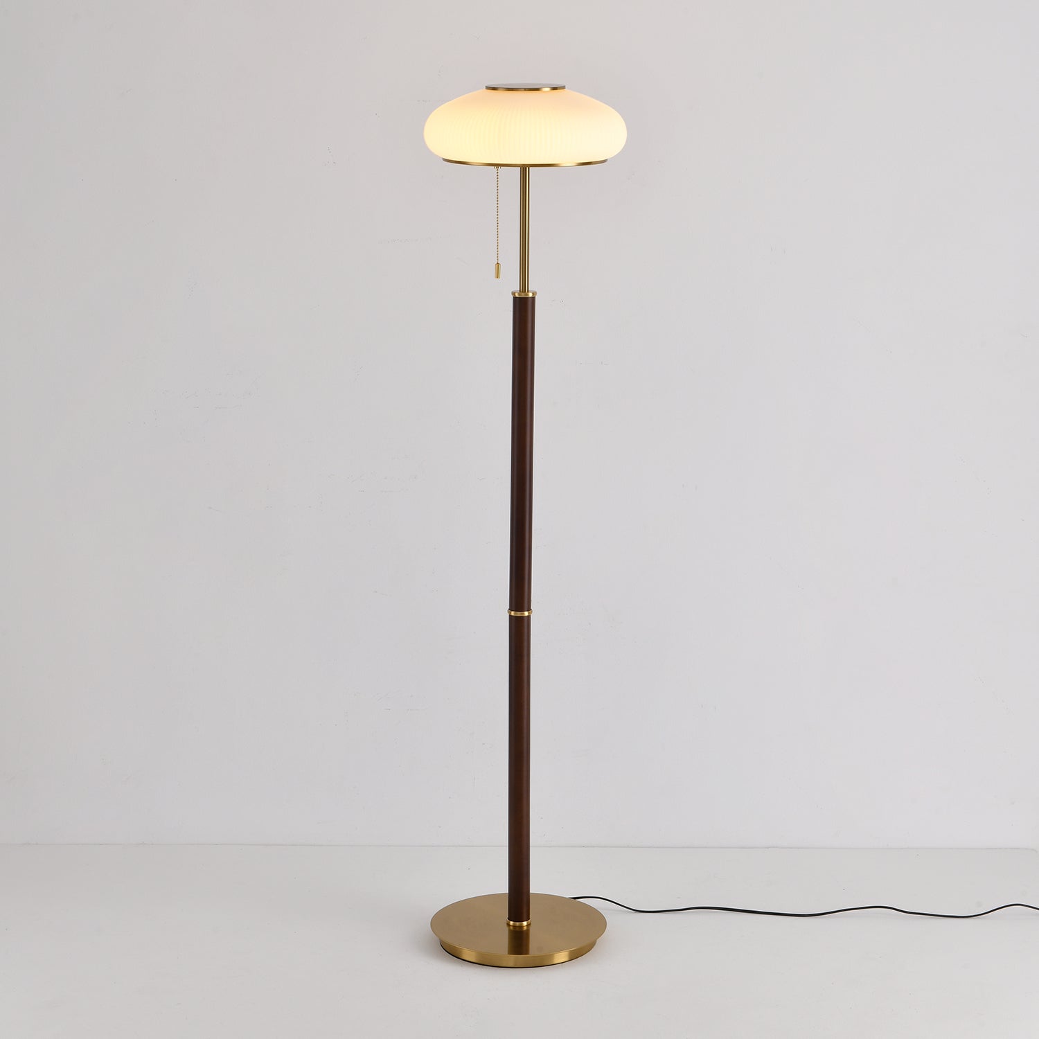 Lumen Vintage Glass Floor Lamp - Letslighting