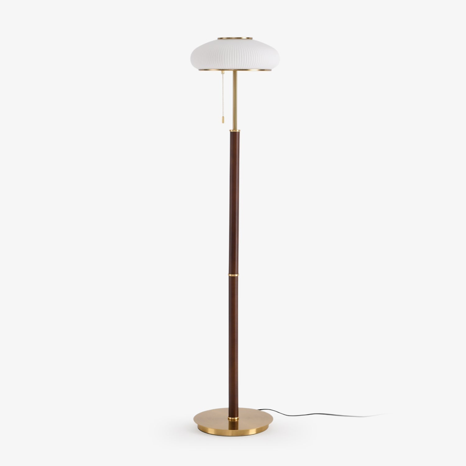 Lumen Vintage Glass Floor Lamp - Blowlighting
