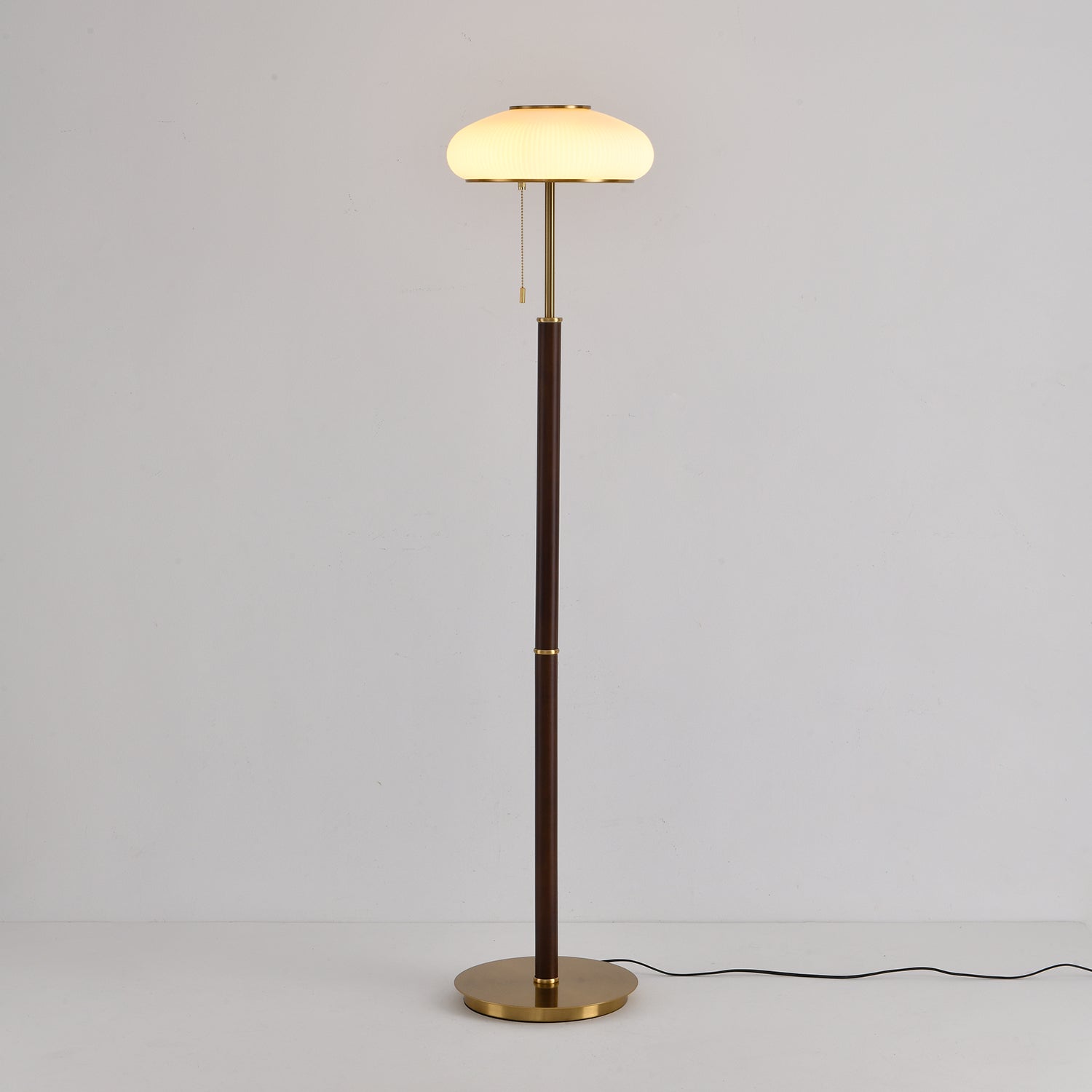 Lumen Vintage Glass Floor Lamp - Letslighting