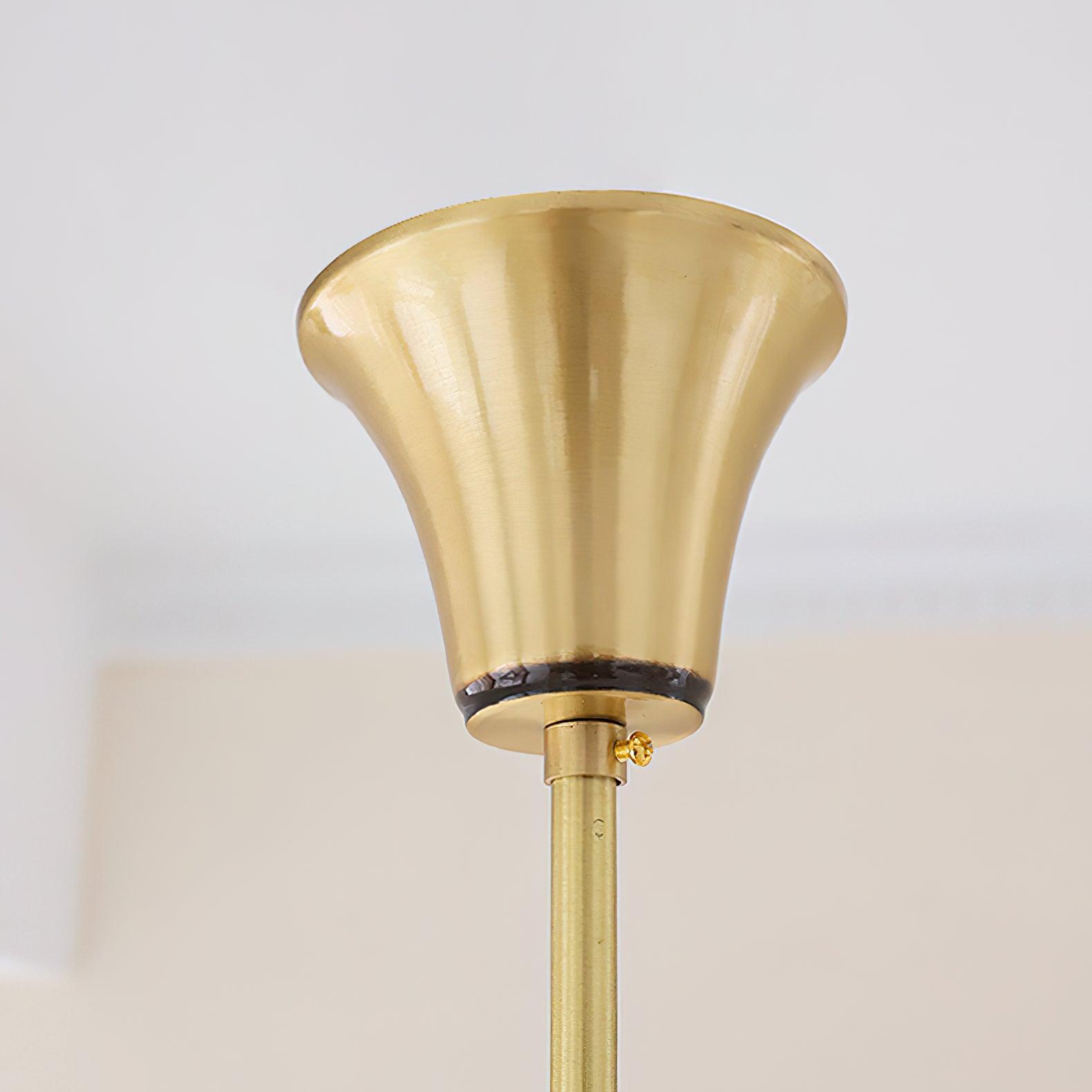 Lustra Chandelier Flared Shade Vintage - Letslighting