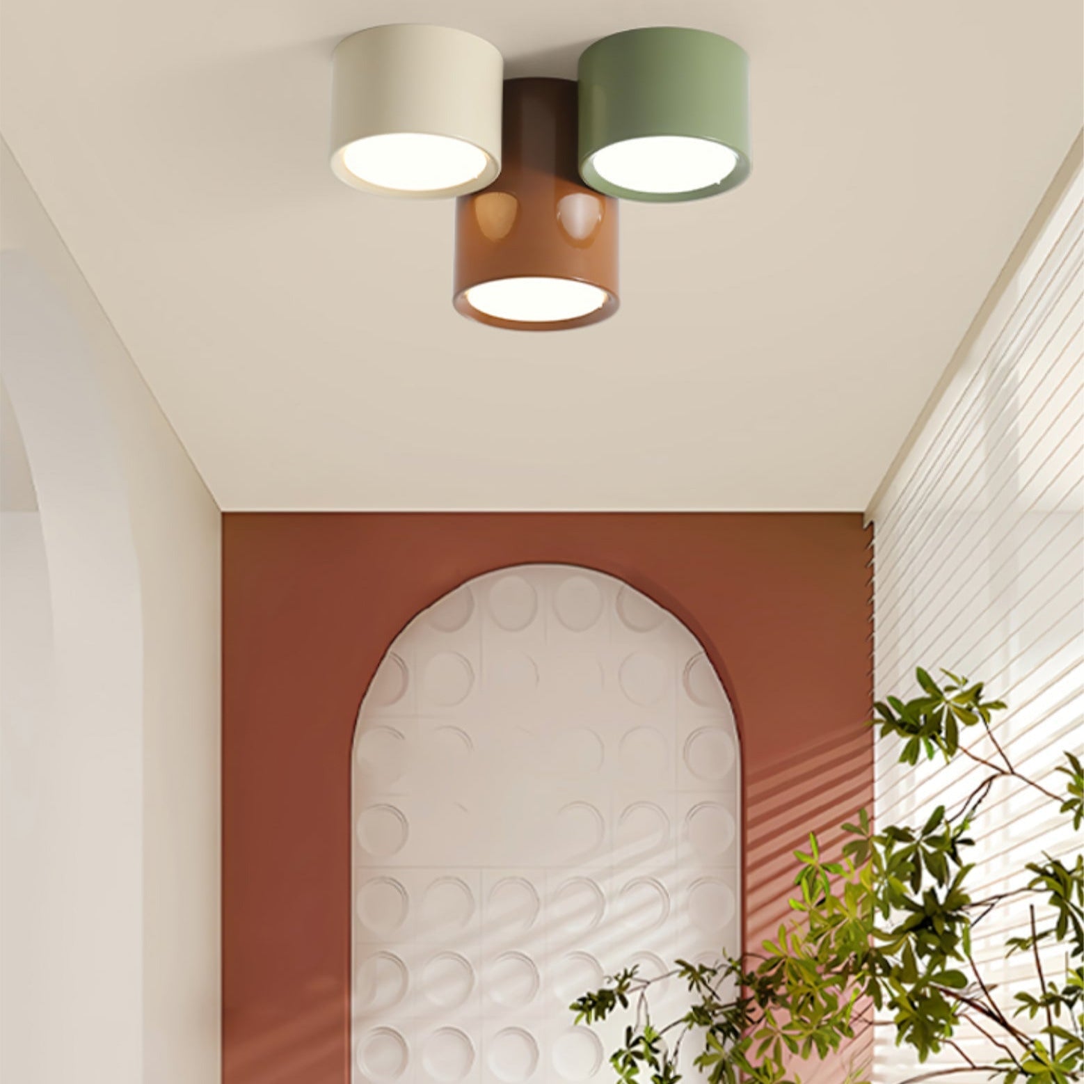 Aria Combination Ceiling Light Colorful - Letslighting