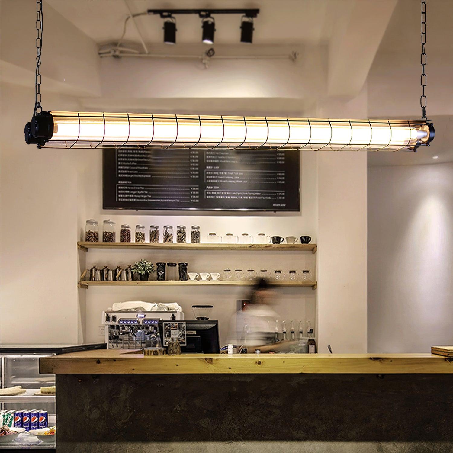 Arsorisra Industrial Linear Pendant Light