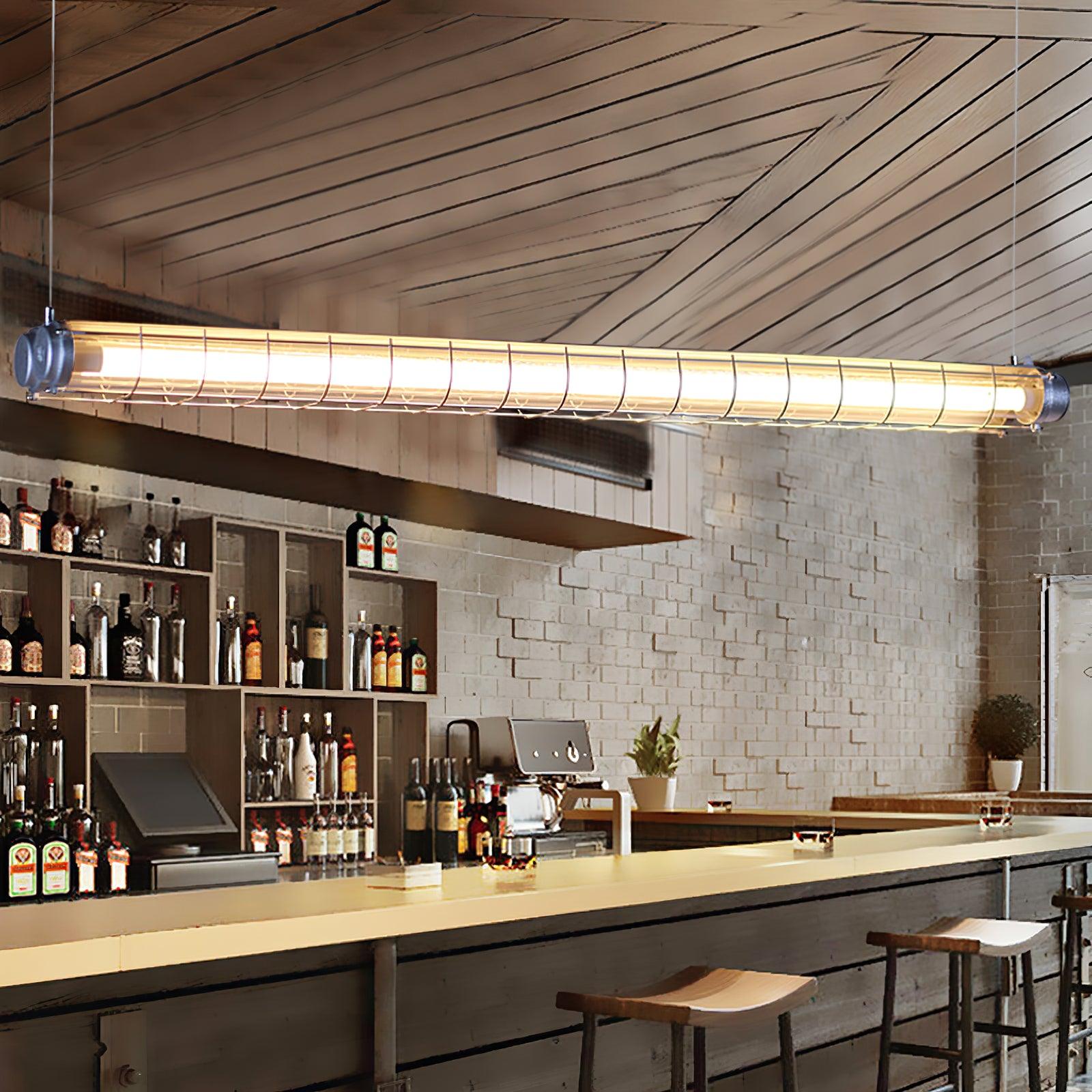 Arsorisra Industrial Linear Pendant Light