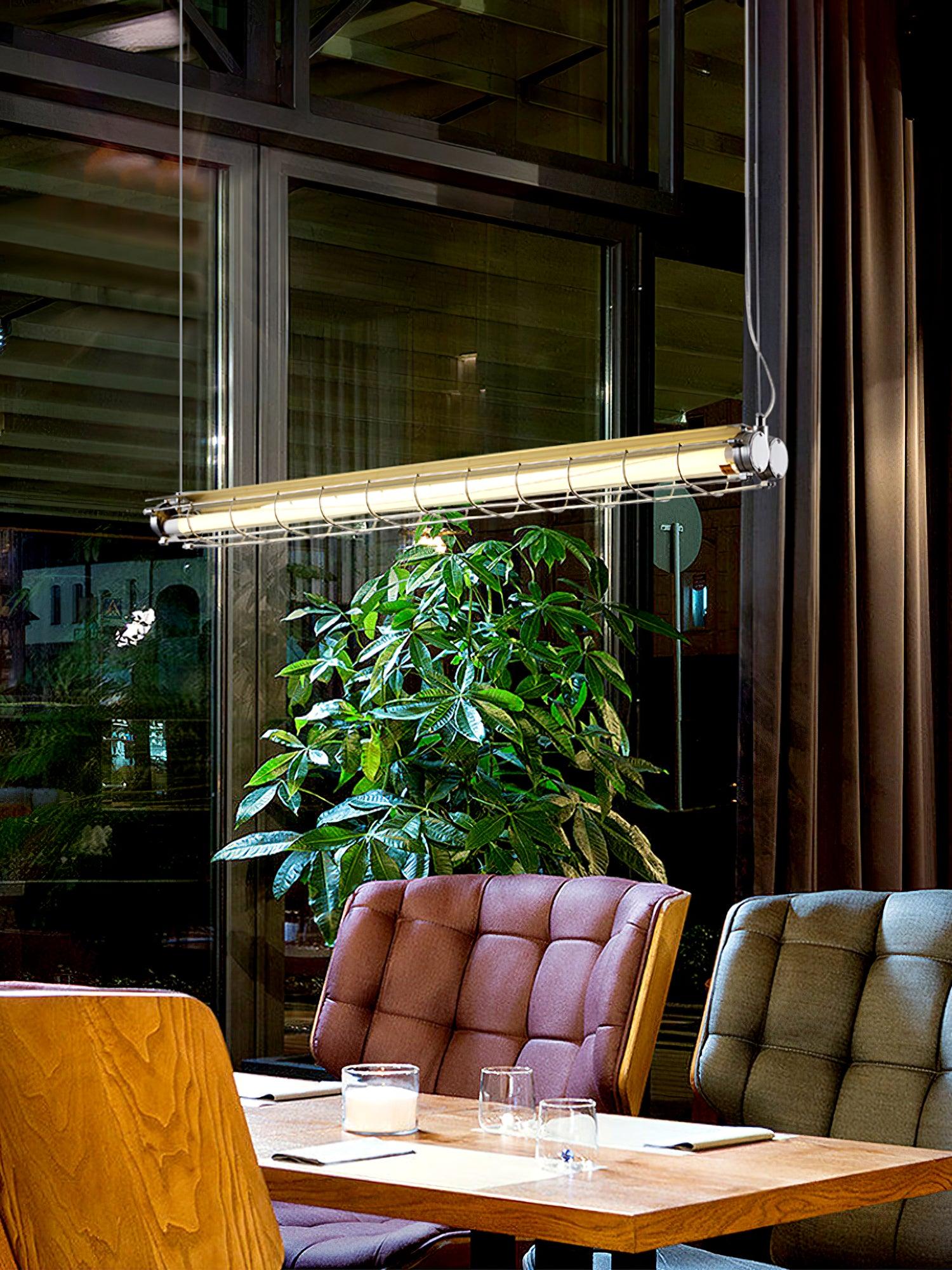 Arsorisra Industrial Linear Pendant Light