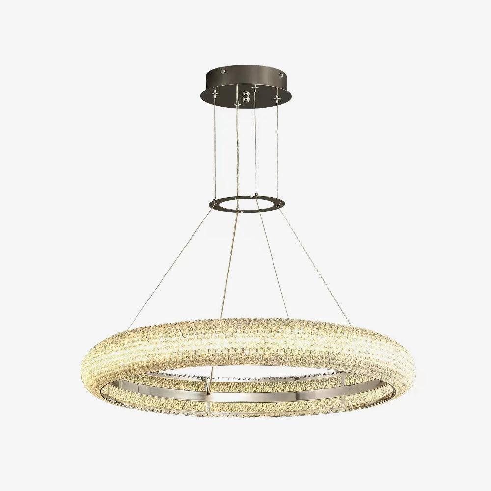 Vazorora Modern Minimalist Ring Crystal Chandelier - Letslighting