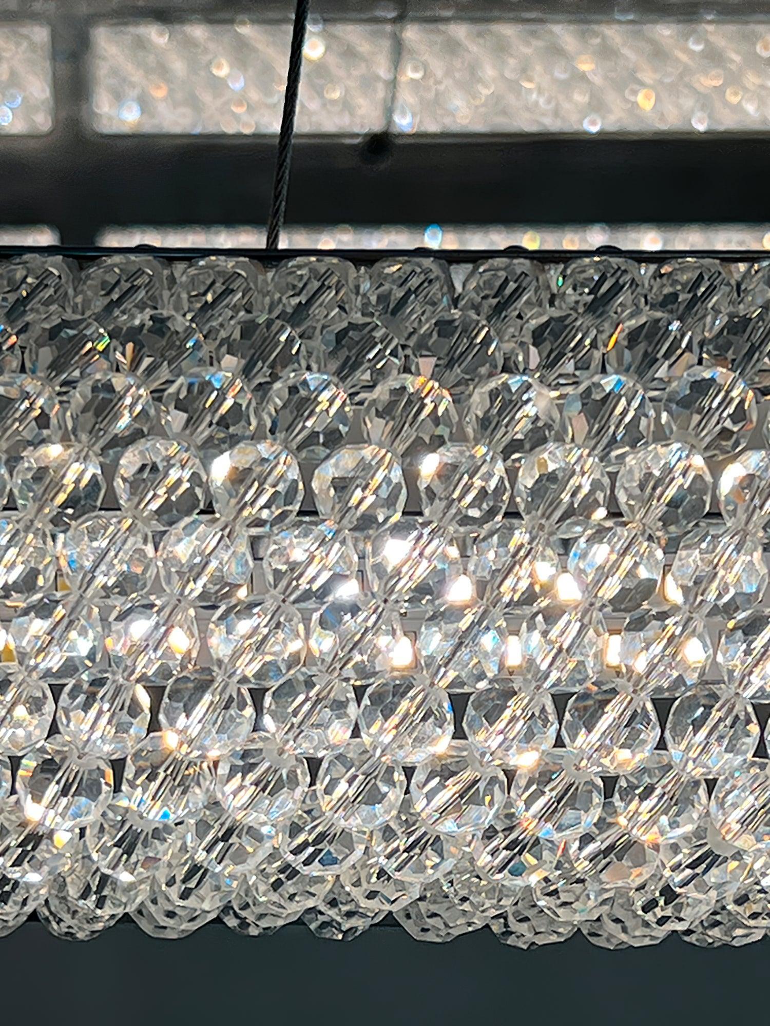 Vazorora Modern Minimalist Ring Crystal Chandelier - Letslighting
