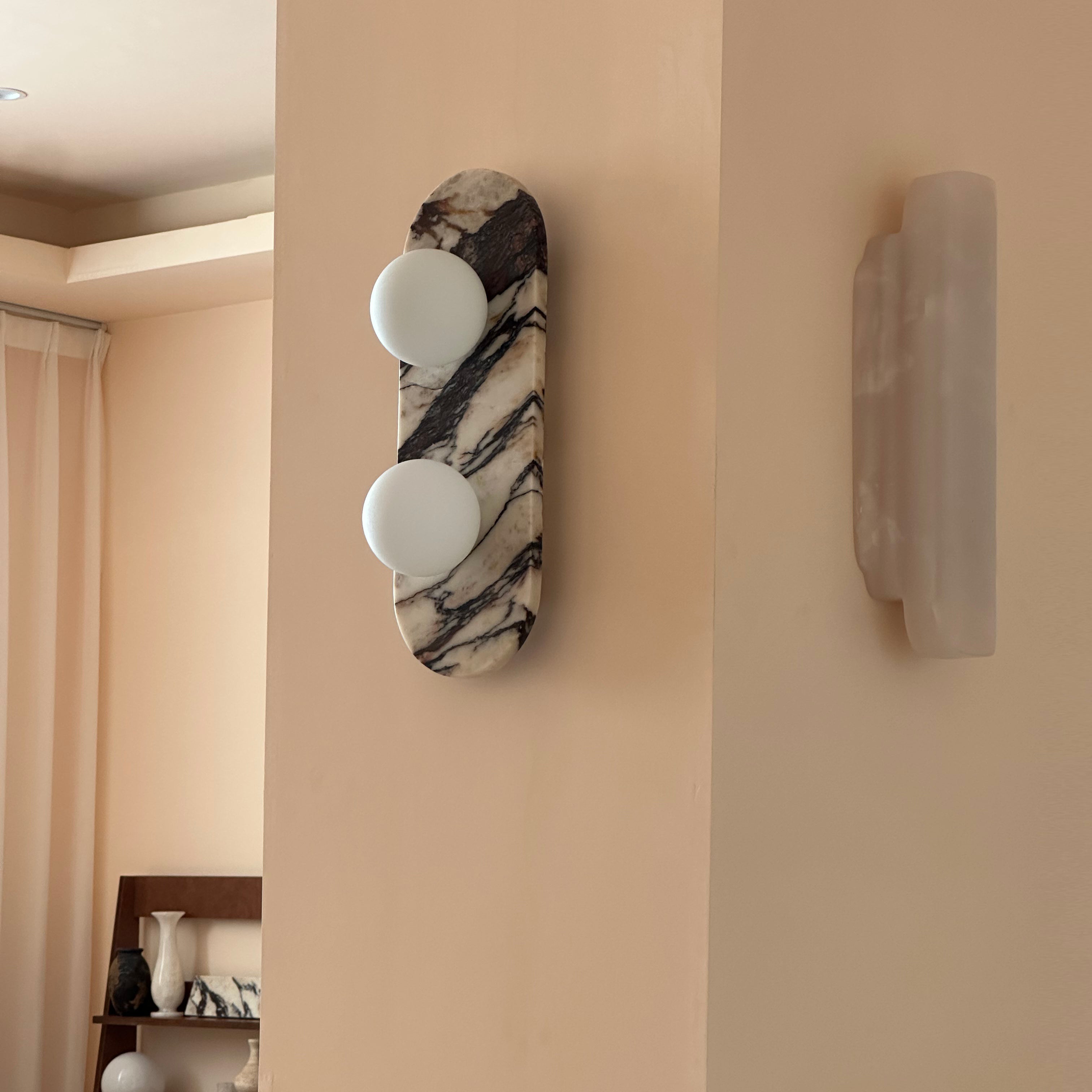 Alvuvyo Elegance Modern Marble Wall Lamp - Letslighting