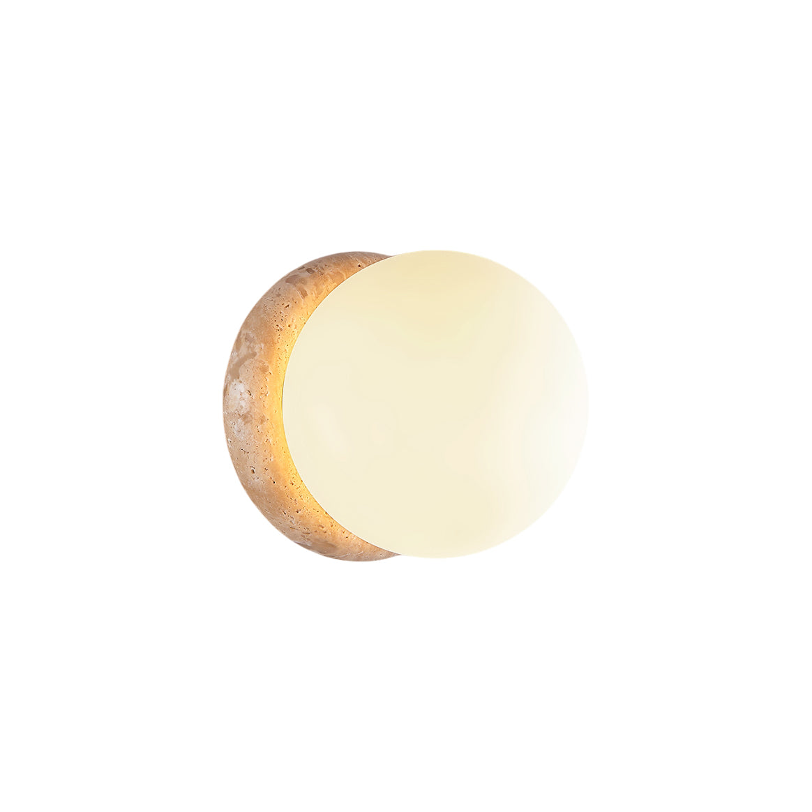 Blikuvys Travertine Glass Wall Lamp - Letslighting
