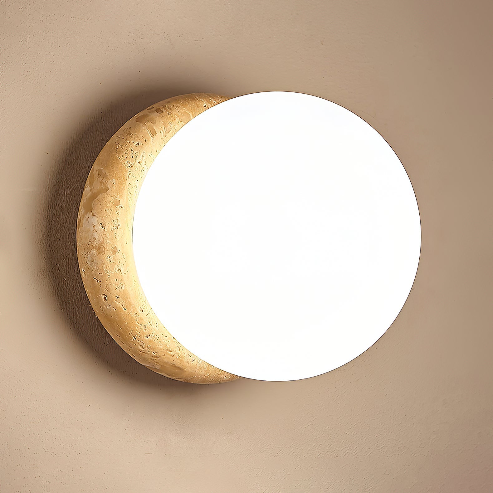 Blikuvys Travertine Glass Wall Lamp - Letslighting